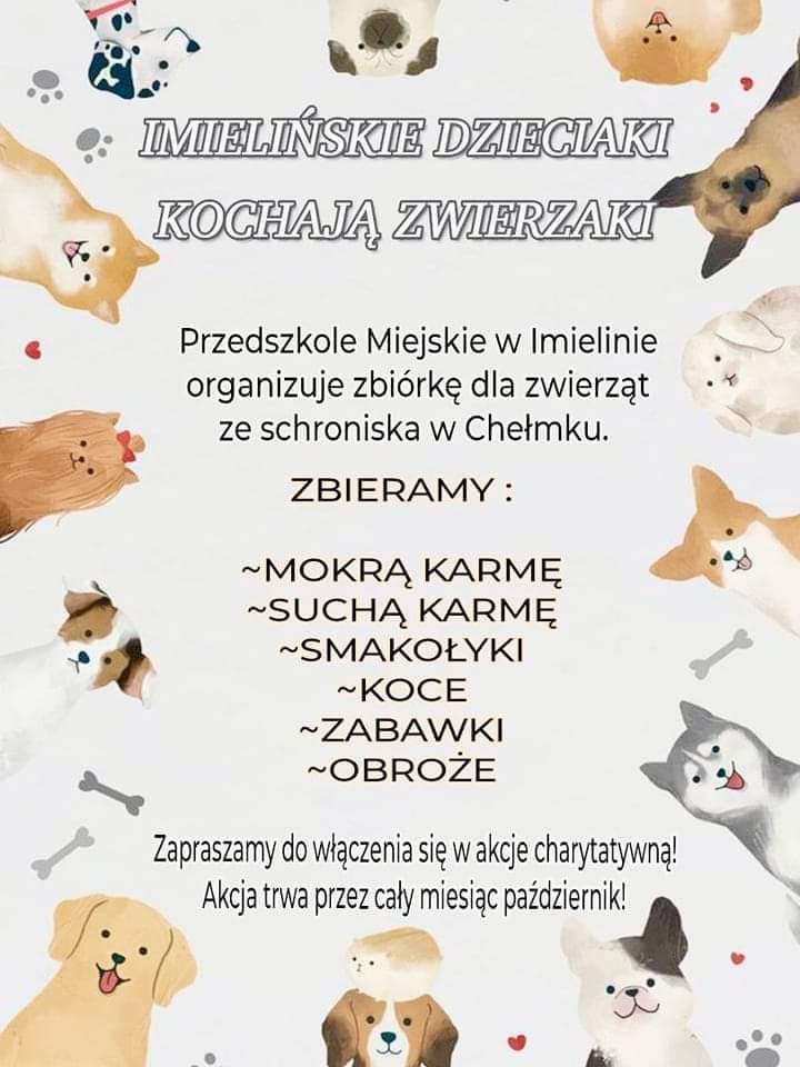 Zbiórka dla zwierząt w Chełmku