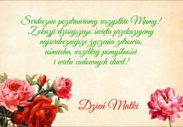 Życzenia z okazji Dnia Matki