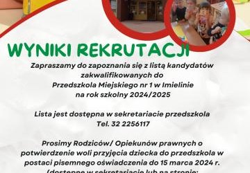 WYNIKI REKRUTACJI