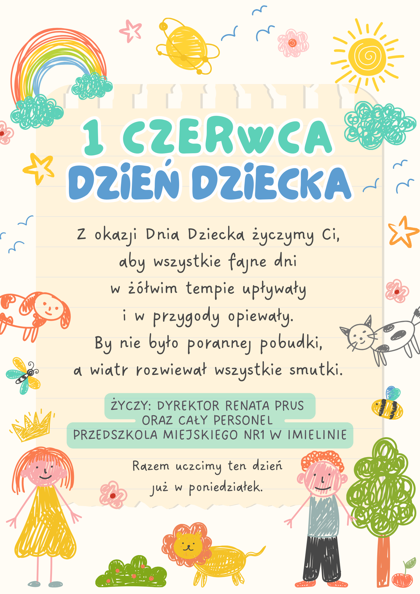 DZIEŃ DZIECKA!