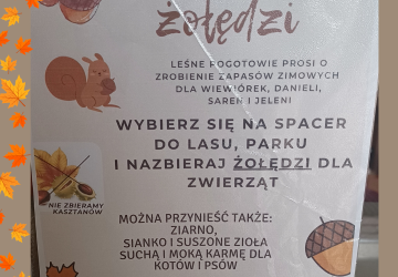 Zbiórka żołędzi